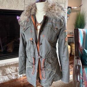Rare! Vintage Double D Ranch "Sporting Girls" Jacket! Size XS